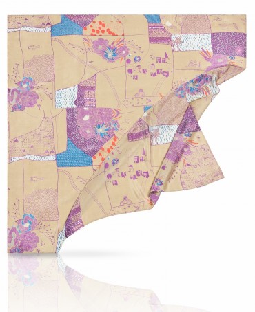 Платок Женский SS.KV-VILLAGE/PURP.GOLD